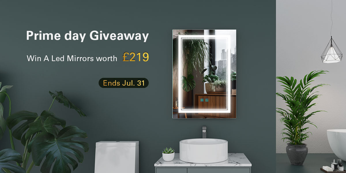 PrimeDay Competition - Win An LED Mirror Worth £219!